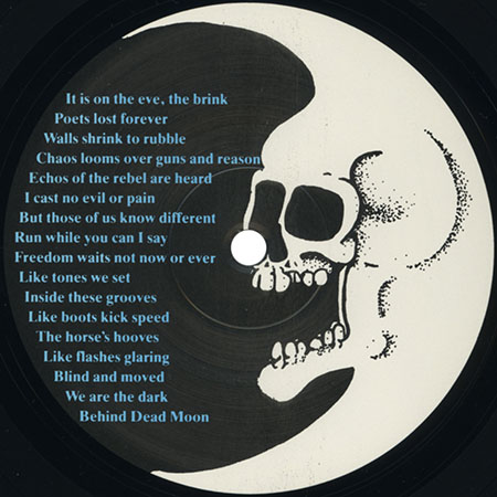 Dead Moon LP Dead Moon Night label A